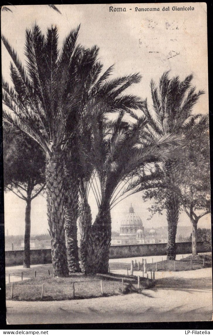 Italy - 1937 - Roma - Panorama Dal Gianicolo - Parques & Jardines