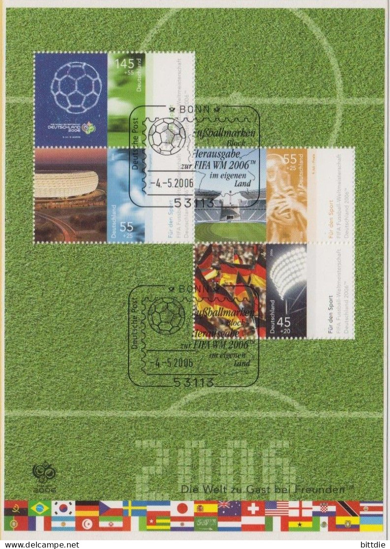 BRD, Fußball , Bl.67 , O   (9107) - 2001-2010
