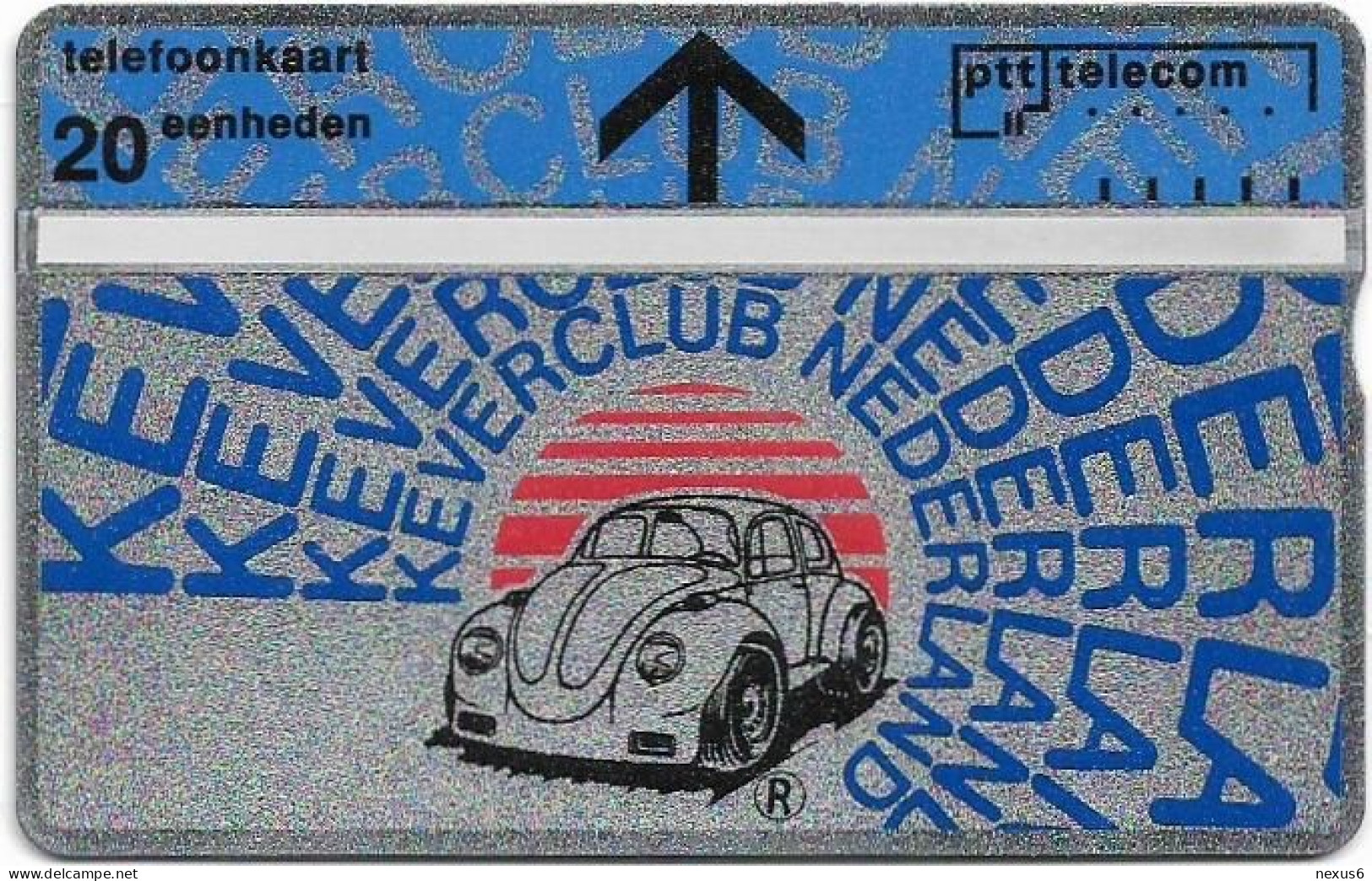 Netherlands - KPN - L&G - R041 - Volkswagen Beetle Keverclub Nederland - 302L - 02.1993, 20Units, 5.000ex, Mint - Private