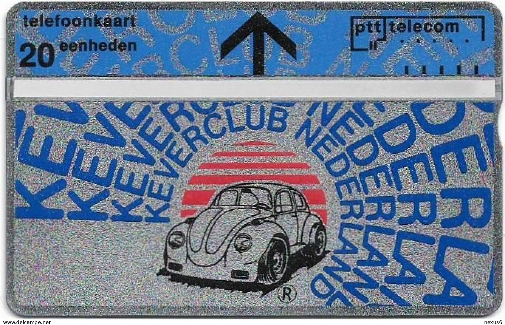 Netherlands - KPN - L&G - R041 - Volkswagen Beetle Keverclub Nederland - 302L - 02.1993, 20Units, 5.000ex, Mint - Privé