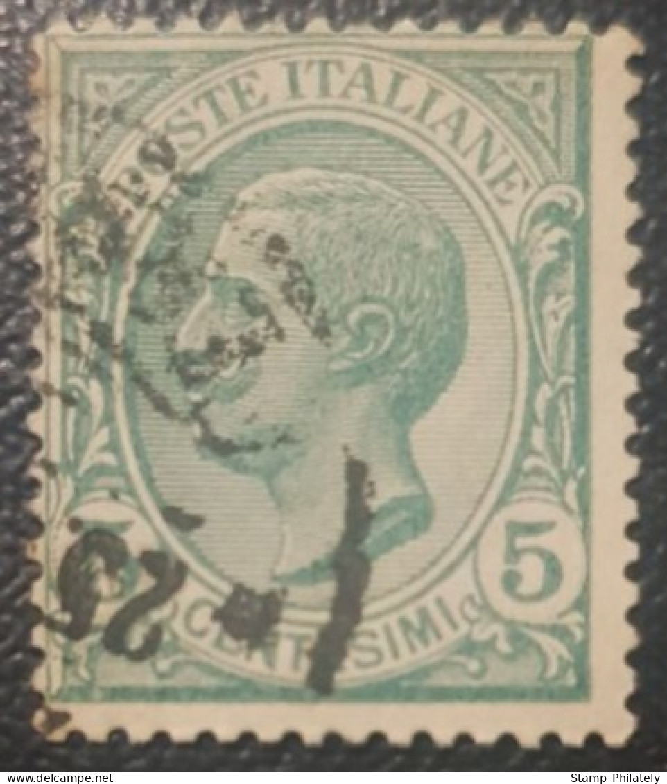 Italy 5C Classic Used Stamp  Victor Emmanuel - Oblitérés