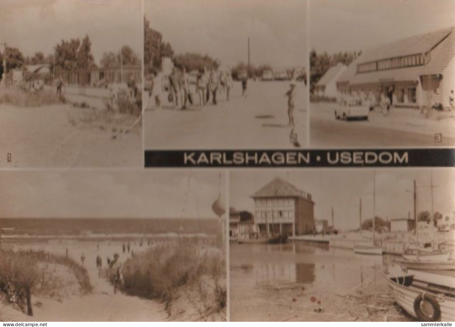 52929 - Karlshagen - U.a. Konsum-Landwarenhaus - 1972 - Greifswald