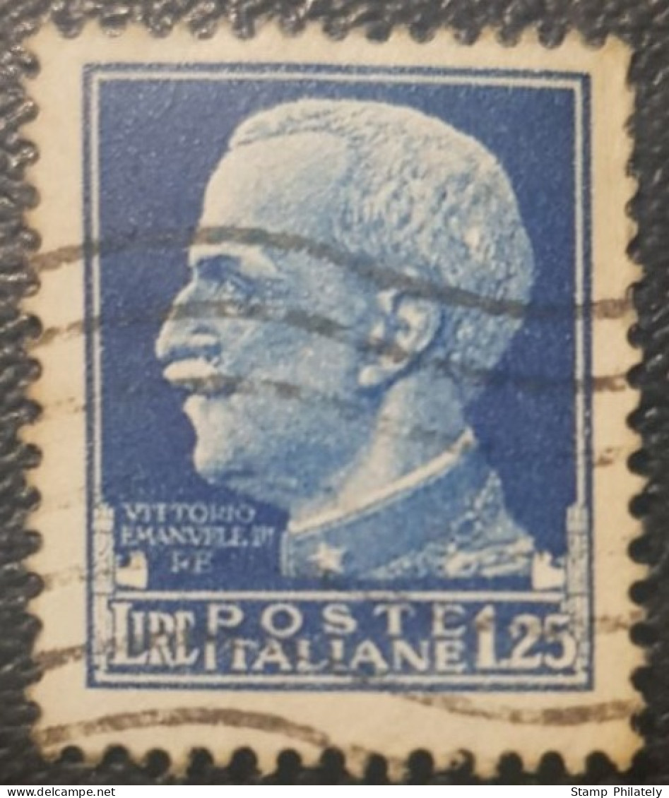 Italy Used Stamp Imperiale 1.25L - Oblitérés