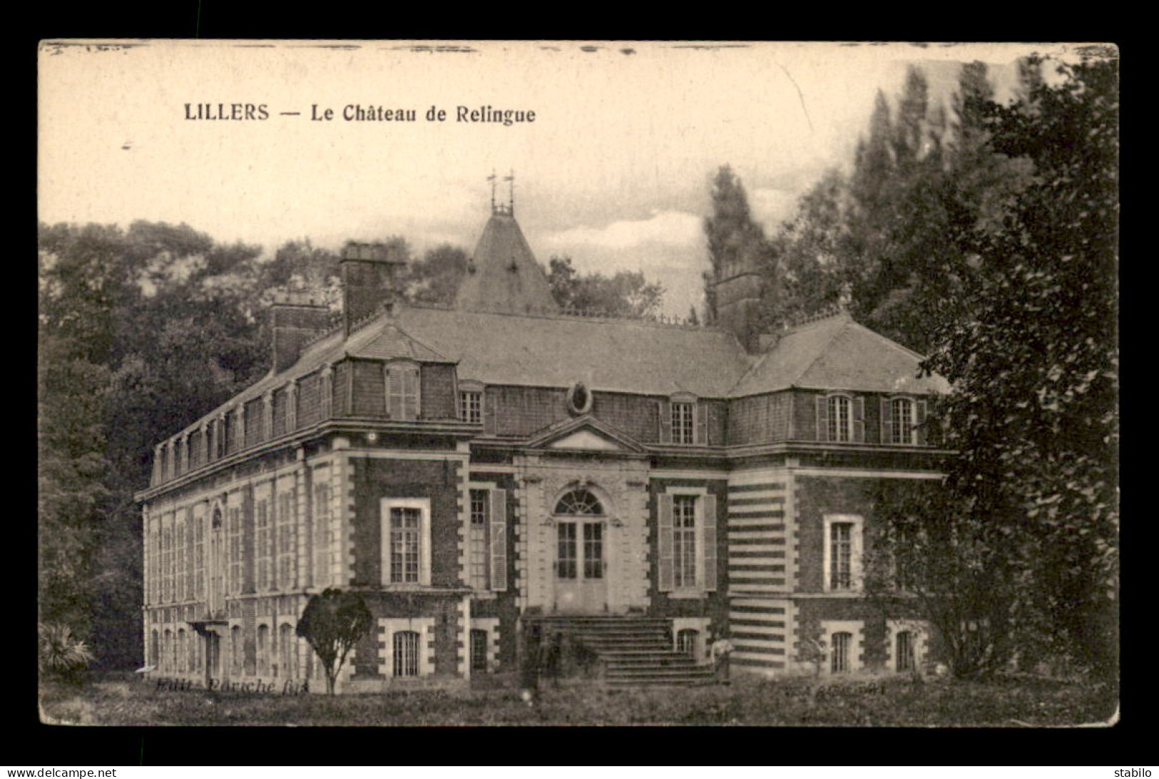 62 - LILLERS - CHATEAU DE RELINGUE - Lillers