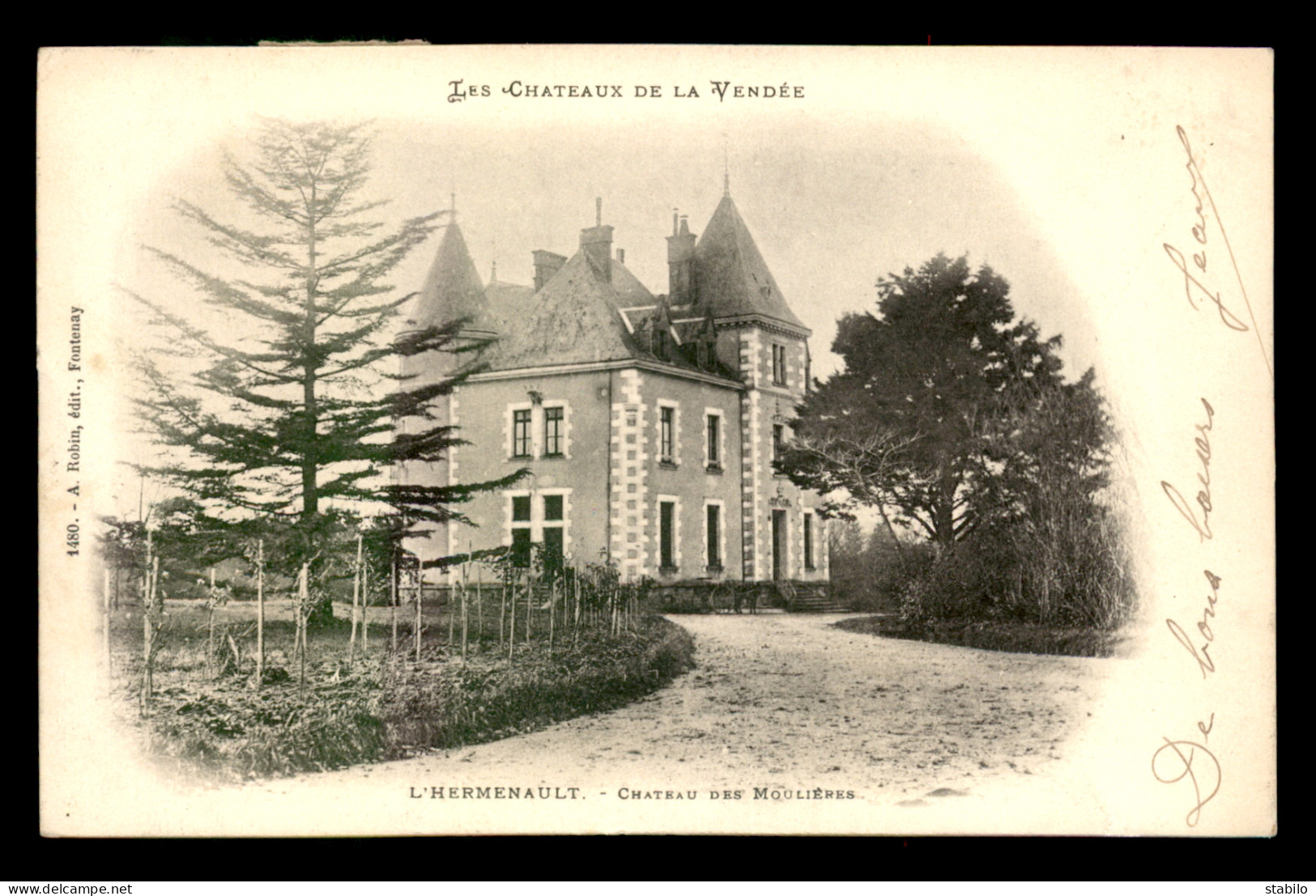 85 - L'HERMENAULT - CHATEAU DES MOULIERES - L'Hermenault