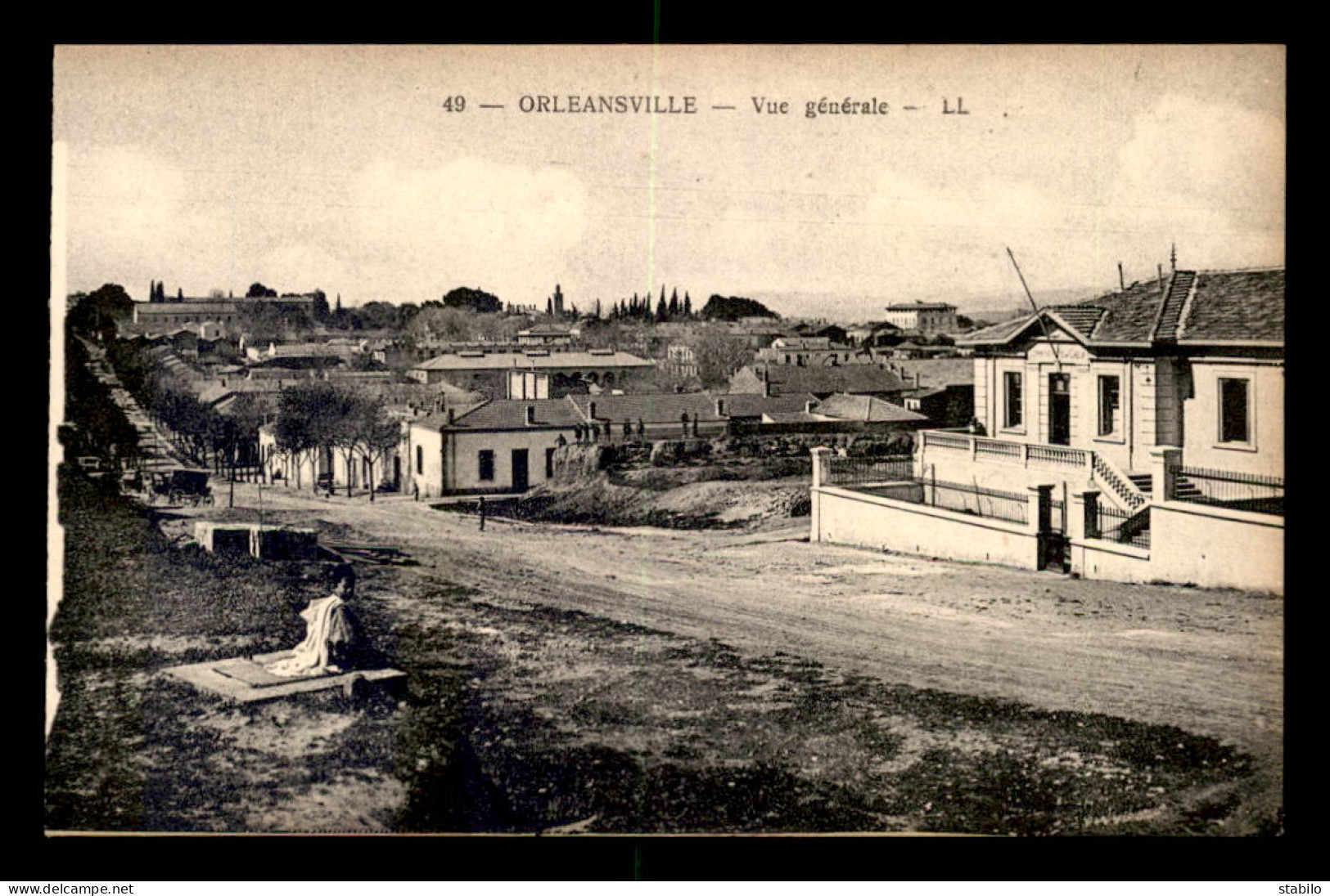 ALGERIE - ORLEANSVILLE - VUE GENERALE - Chlef (Orléansville)