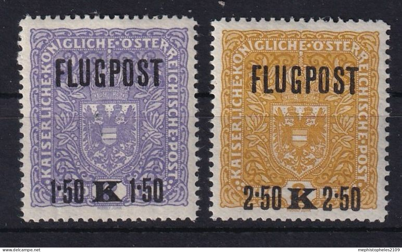 AUSTRIA 1918 - MLH - ANK 225x, 226xIA - Autres & Non Classés