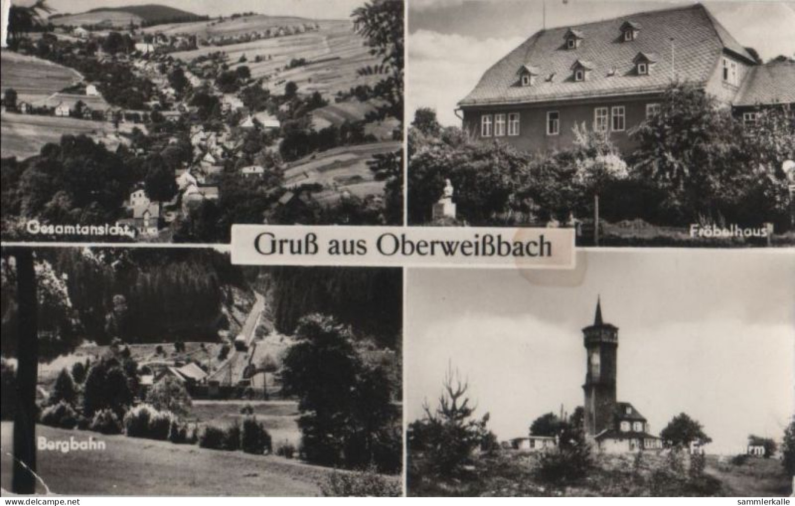 85304 - Oberweissbach - U.a. Fröbelhaus - 1977 - Oberweissbach