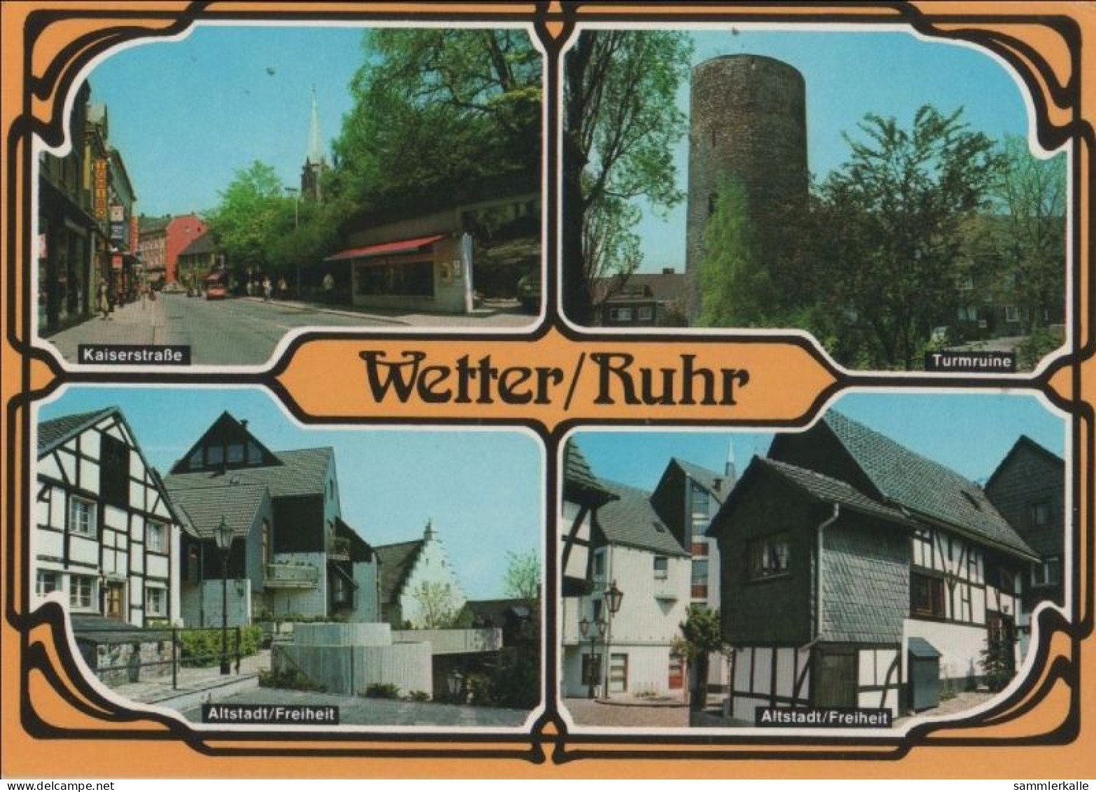 89756 - Wetter - U.a. Altstadt/Freiheit - 1980 - Schwelm