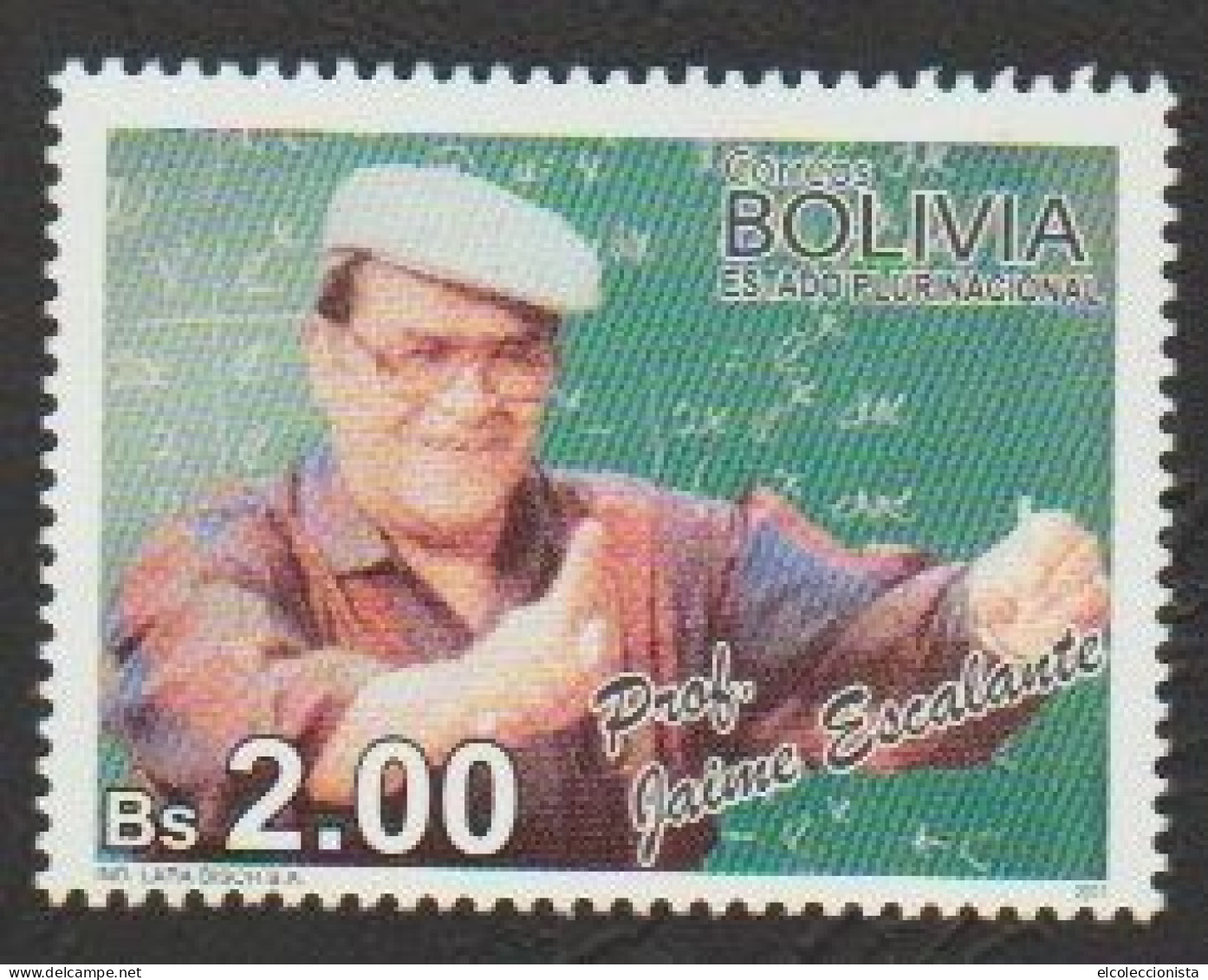 2011 Bolivian Born American High School Mathematics Teacher MNH Scott 1449 - Bolivie