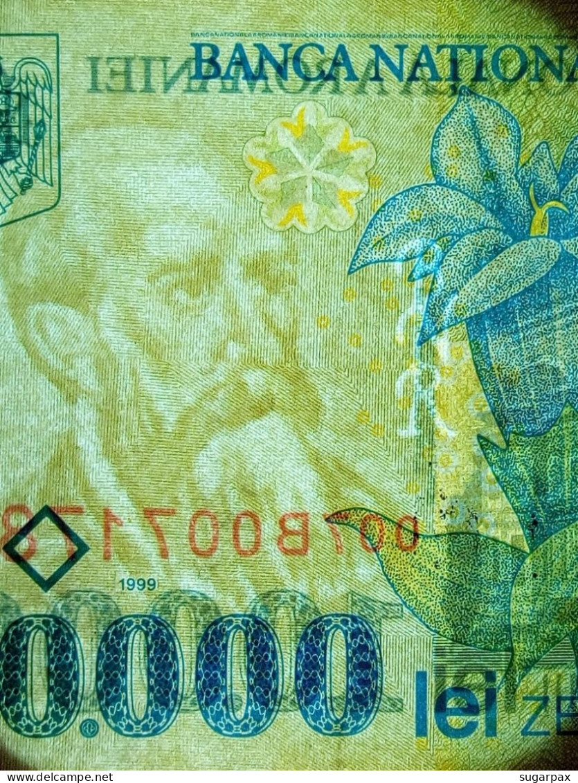 ROMANIA - 10.000 Lei - 1999 - Pick 108 - Série 007B - 10000 - Rumania