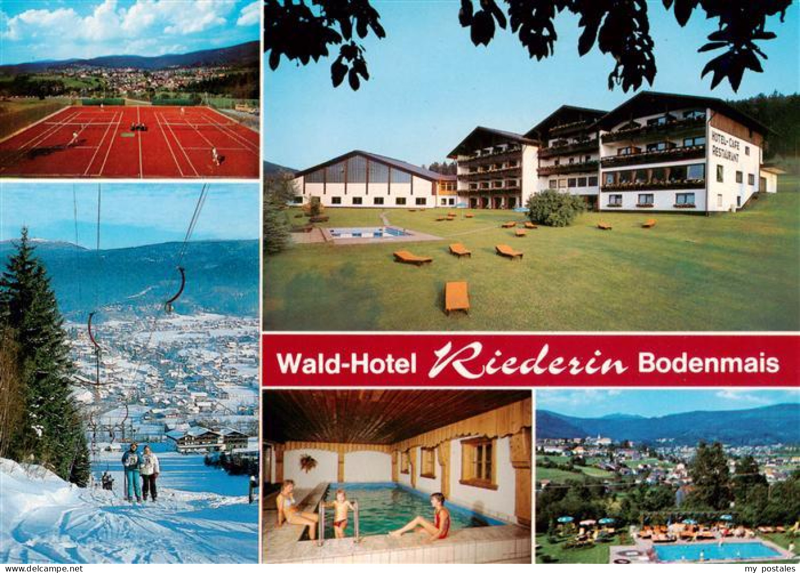 73882730 Bodenmais Wald Hotel Riederin Tennisplaetze Skilift Hallen Und Freibad  - Bodenmais