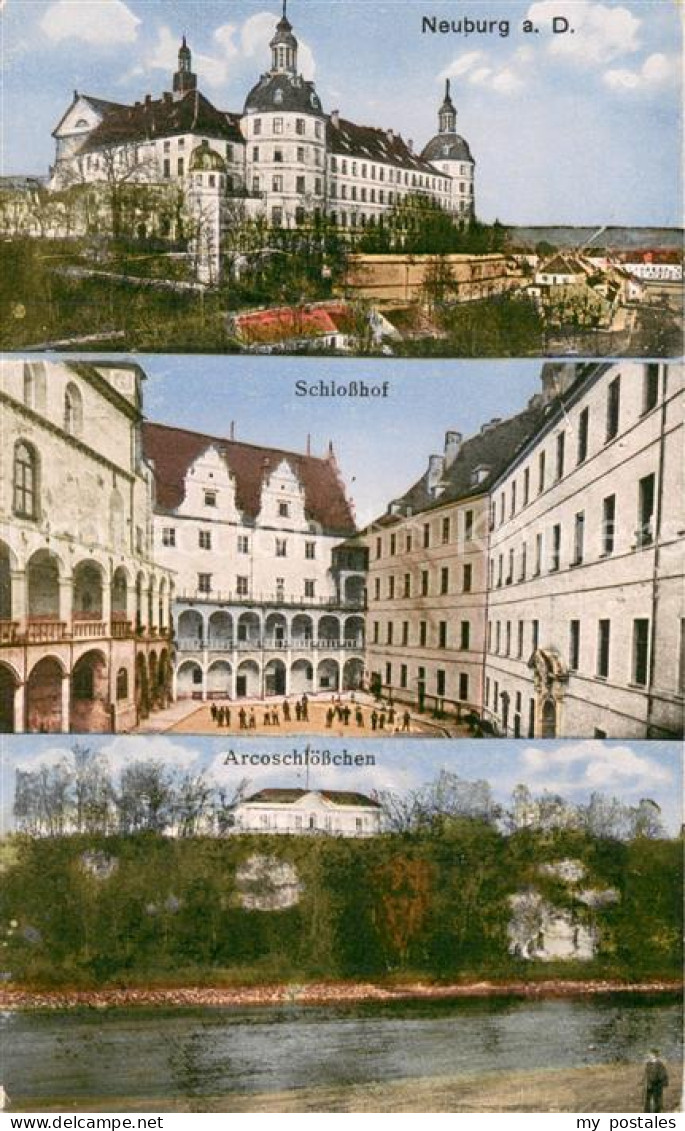 73777114 Neuburg  Donau Schloss Schlosshof Arcoschloesschen  - Neuburg