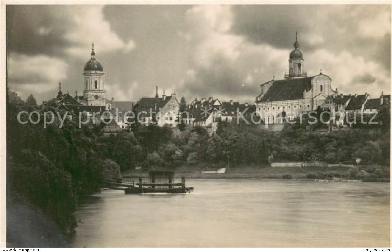 73777109 Neuburg  Donau Donaupartie Schloss Kirche  - Neuburg