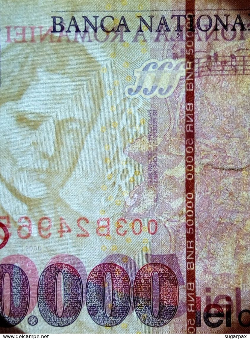 ROMANIA - 50.000 Lei - 2000 - Pick 109A - Série 003B - 50000 - Roumanie