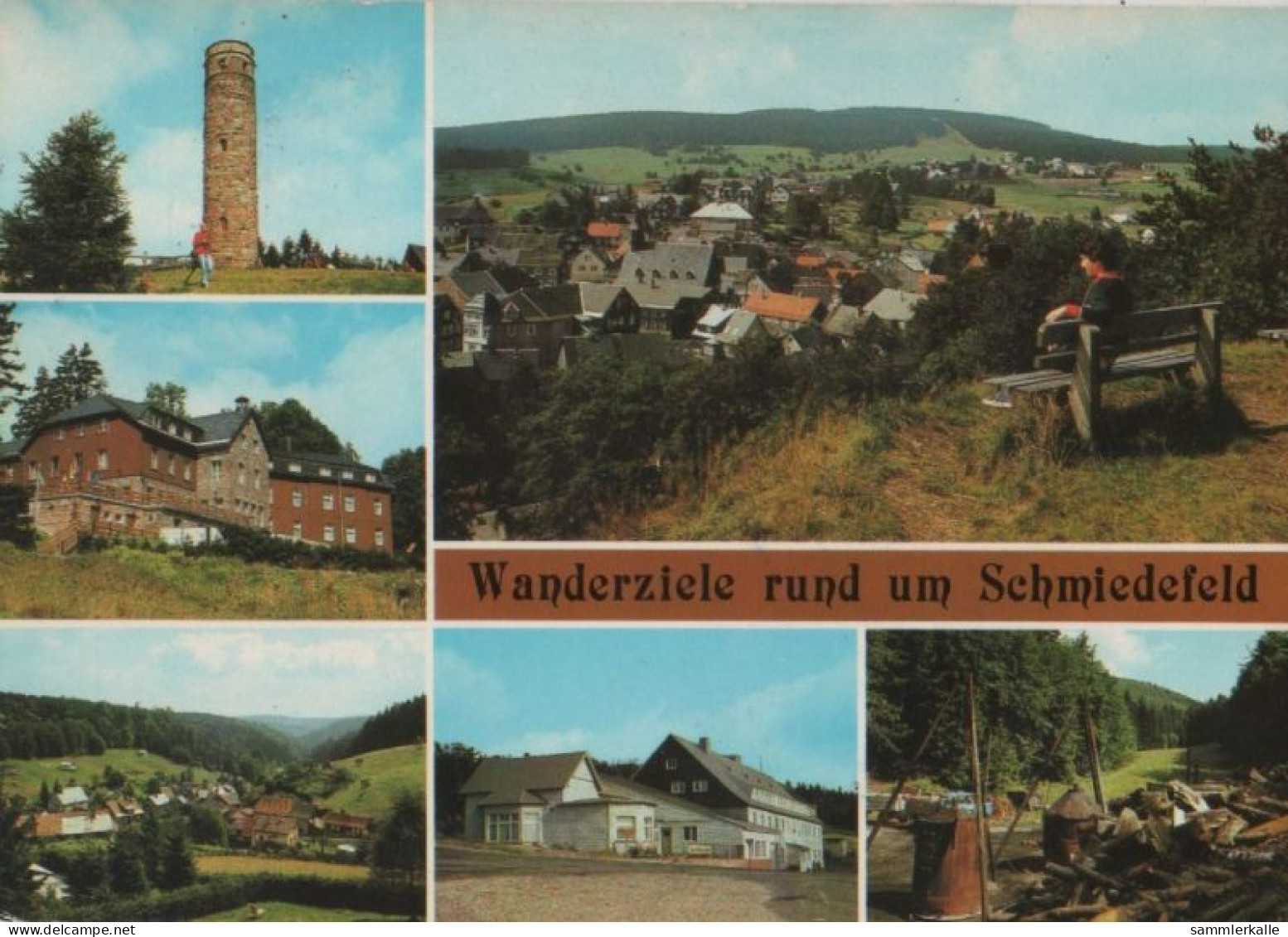 105162 - Schmiedefeld - Wanderziele, U.a. Vesser - 1986 - Schmiedefeld