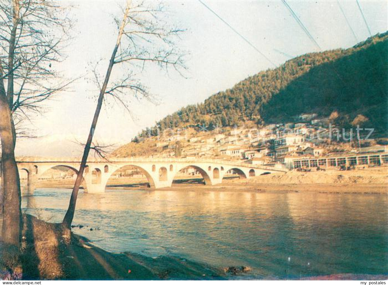 73628224 Berat Albanien Gorica Bridge Berat Albanien - Albanie