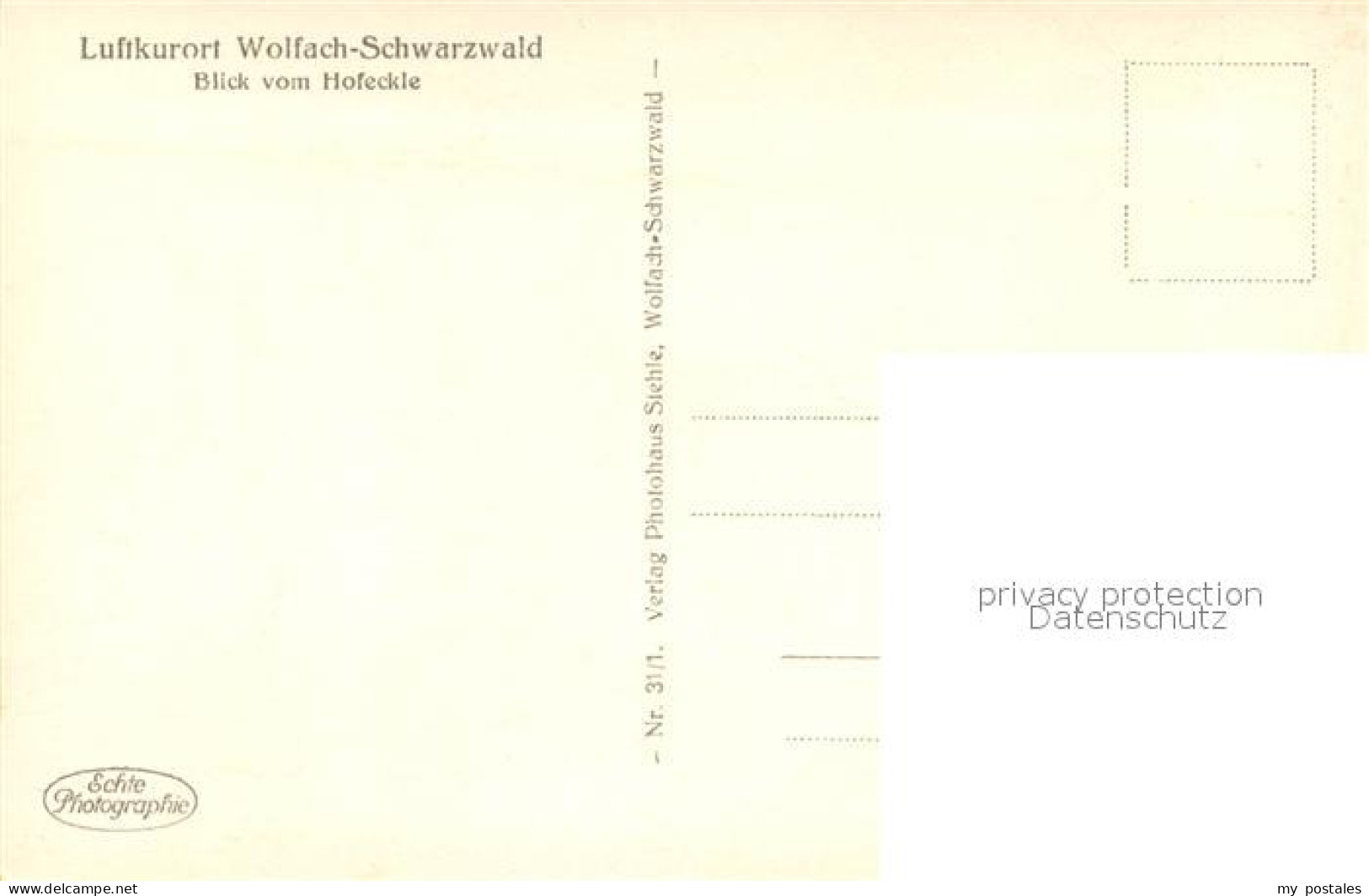 73623089 Wolfach Blick Vom Hofeckle Wolfach - Wolfach
