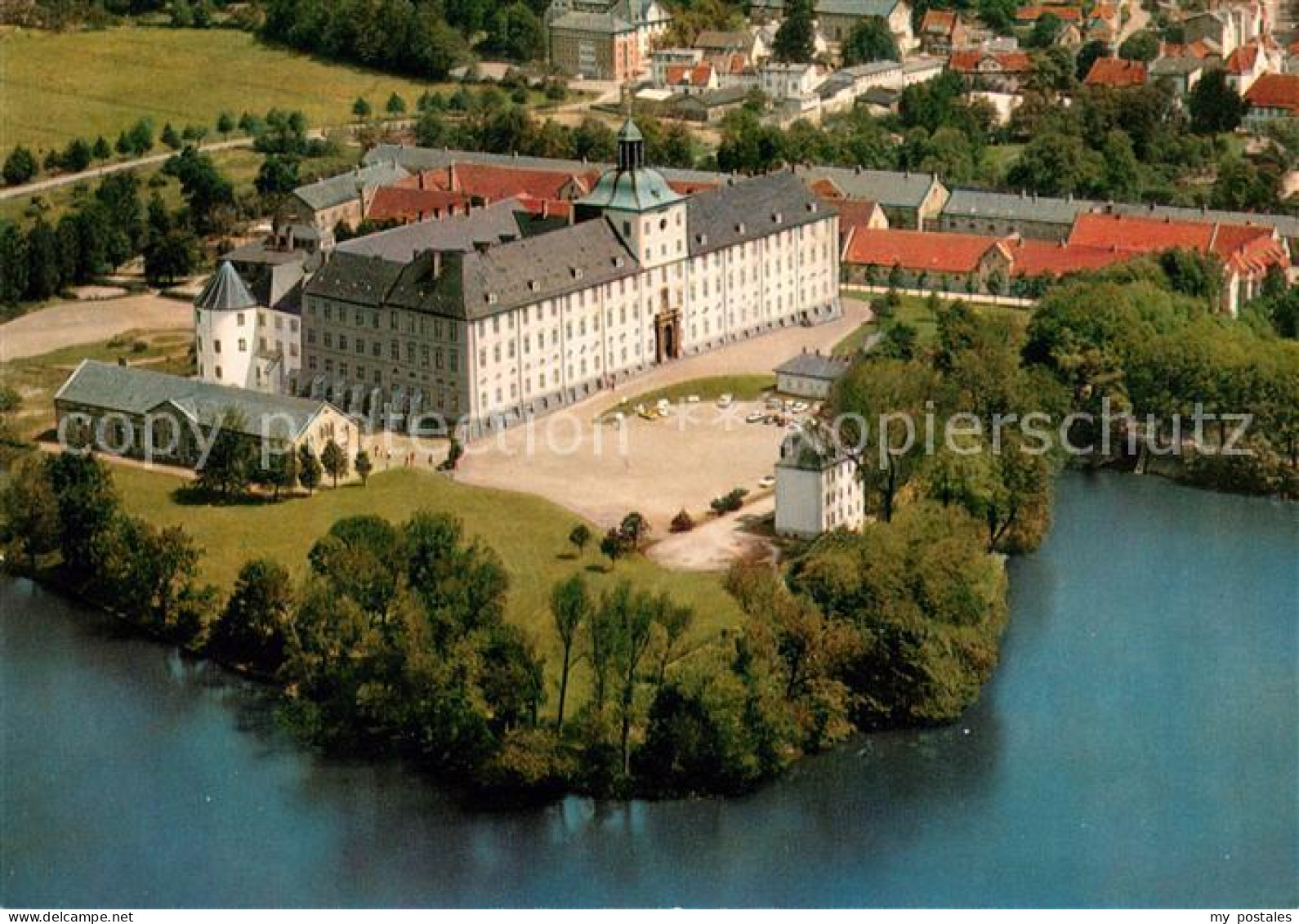 73618399 Schleswig Holstein Schloss Gottord An Der Schlei Fliegeraufnahme Schles - Schleswig