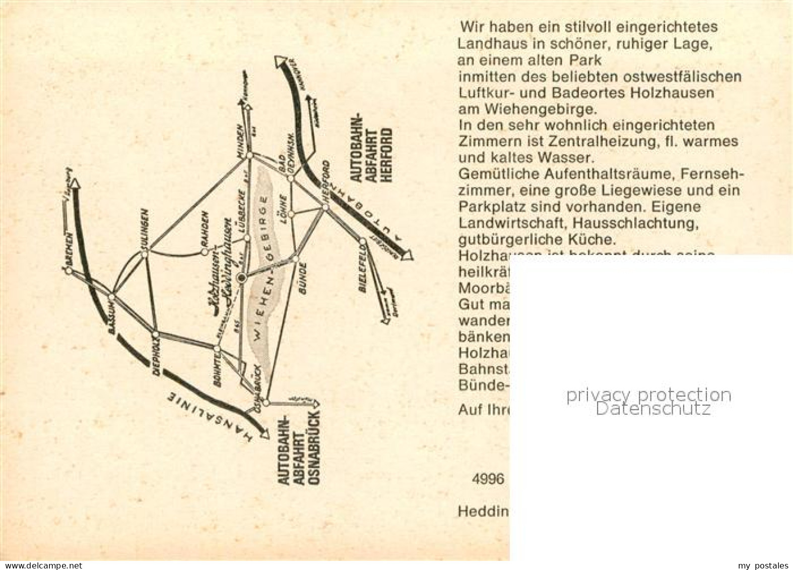 73617782 Holzhausen Luebbecke Landhaus Roescher Gastraeume Terrasse Holzhausen L - Getmold