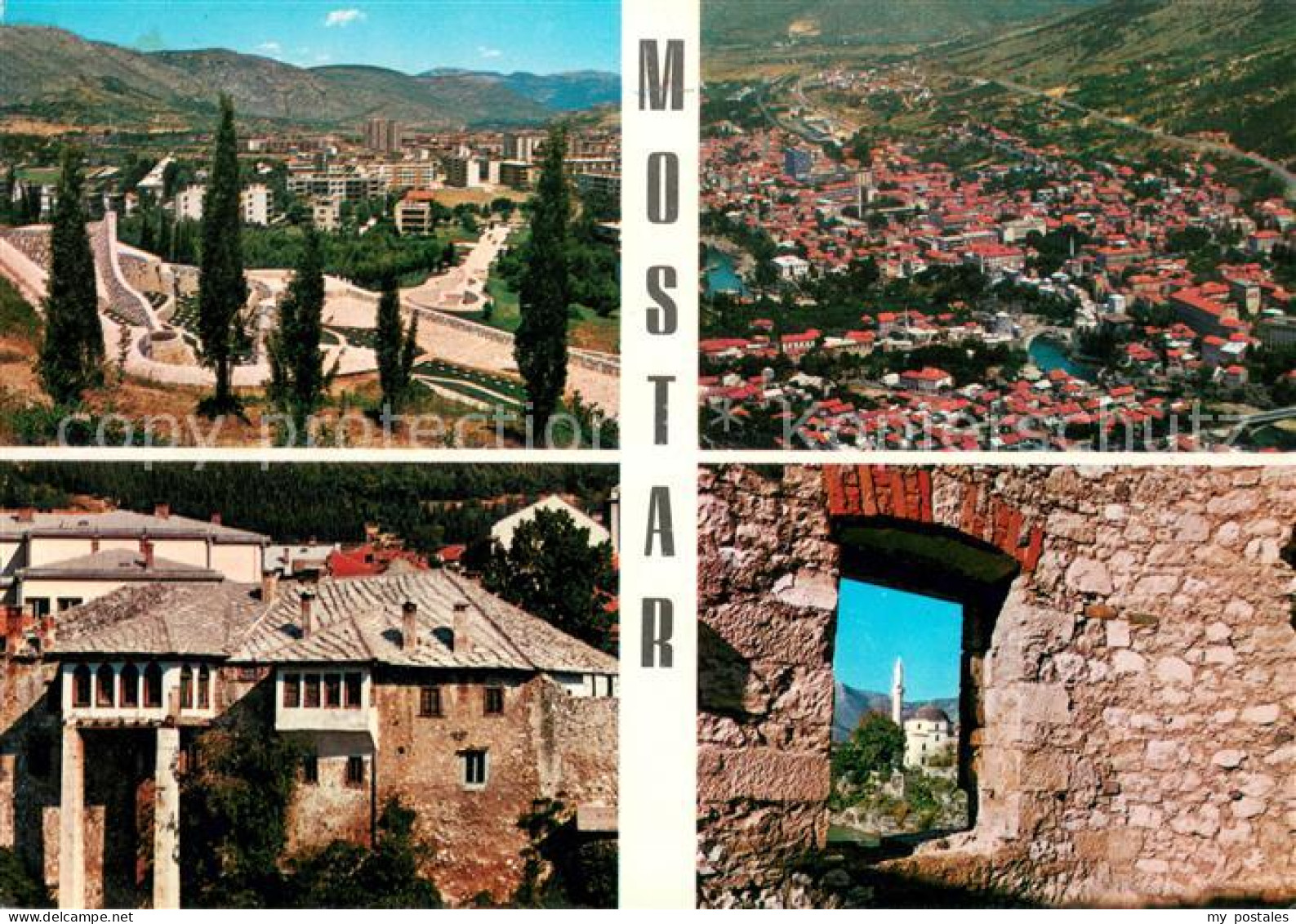 73617565 Mostar Moctap Teilansichten Panorama Mostar Moctap - Bosnie-Herzegovine