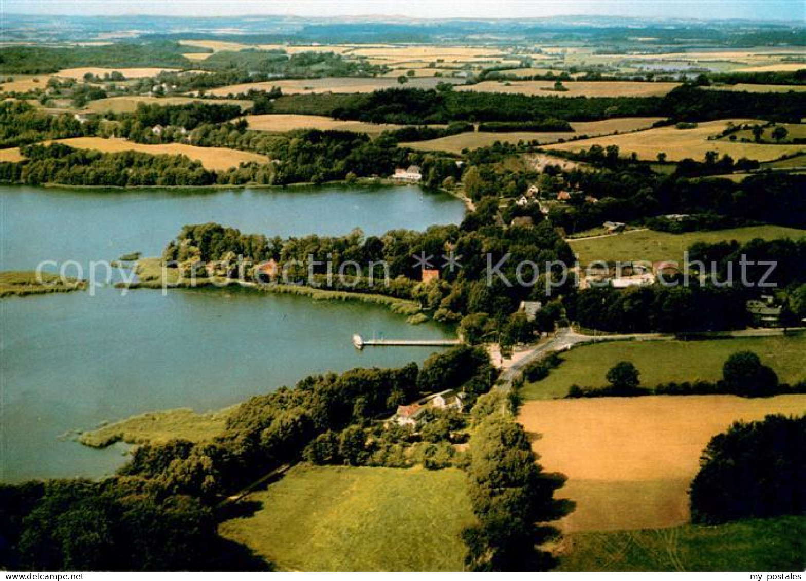 73617135 Sielbeck Holsteinische Schweiz Kellersee Fliegeraufnahme Sielbeck - Eutin