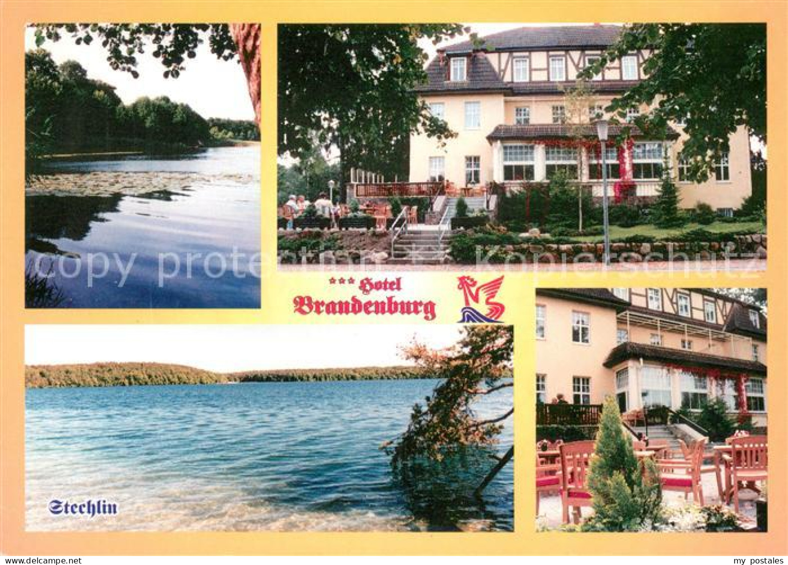 73616548 Neuglobsow Hotel Brandenburg Stechlinsee Terrasse Neuglobsow - Neuglobsow