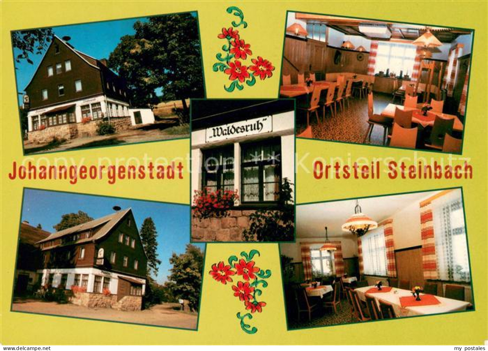 73616502 Johanngeorgenstadt OT Steinbach Gaststaette Pension Waldesruh Johanngeo - Johanngeorgenstadt