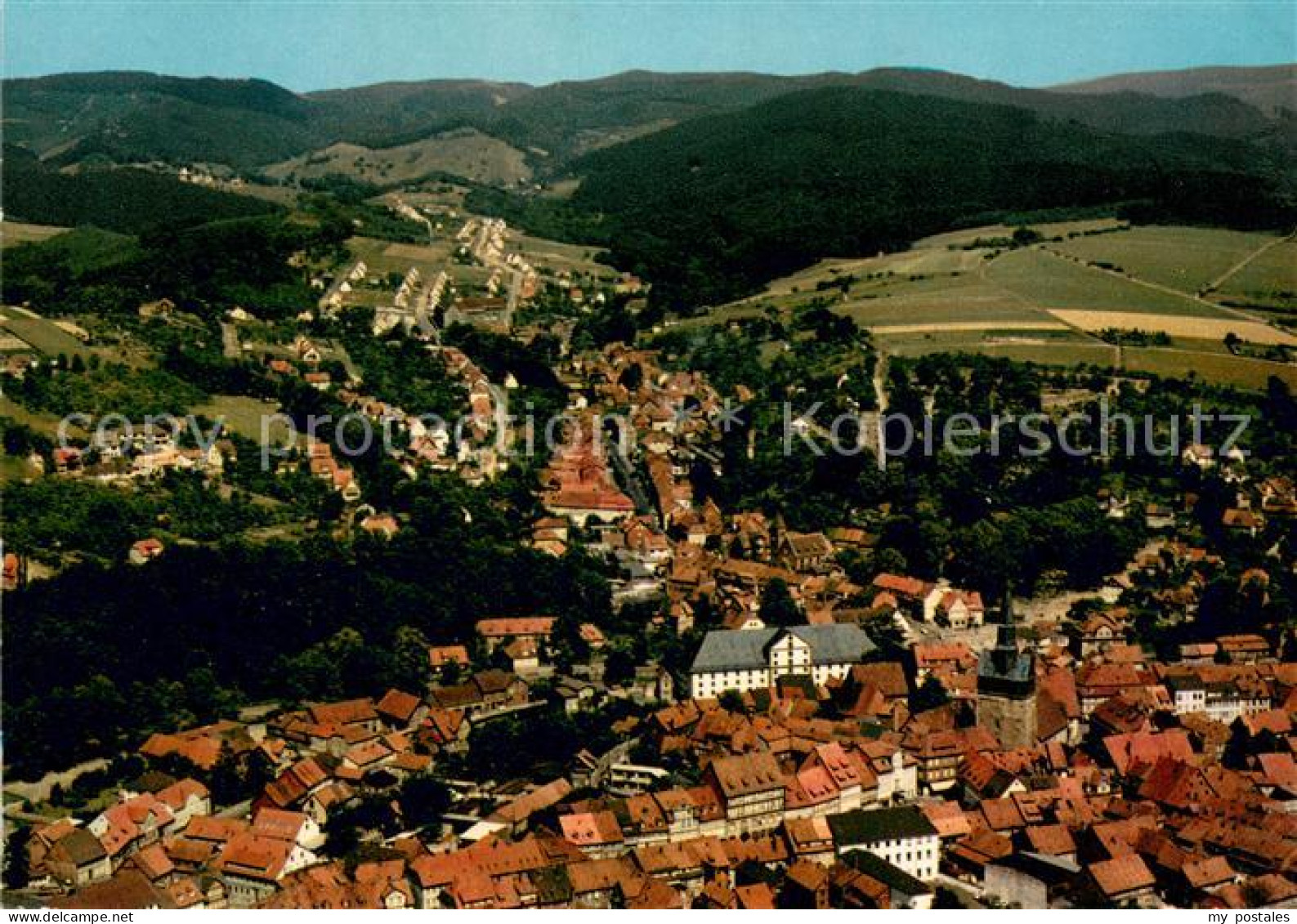 73616083 Osterode Harz Fliegeraufnahme Osterode Harz - Osterode