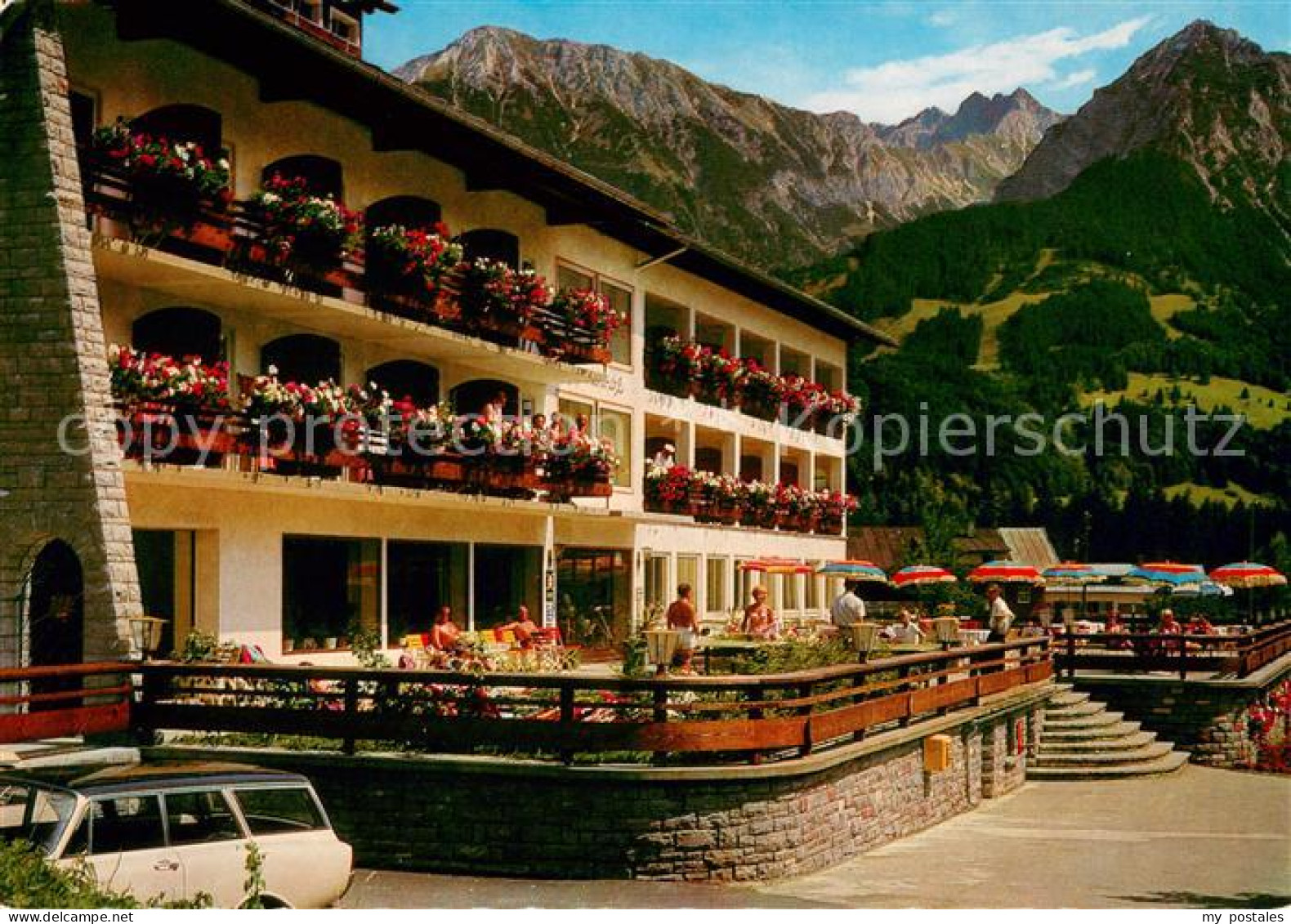 73615763 Langenwang Fischen Hotel Pension Sonnenbichl Terrasse Langenwang Fische - Fischen