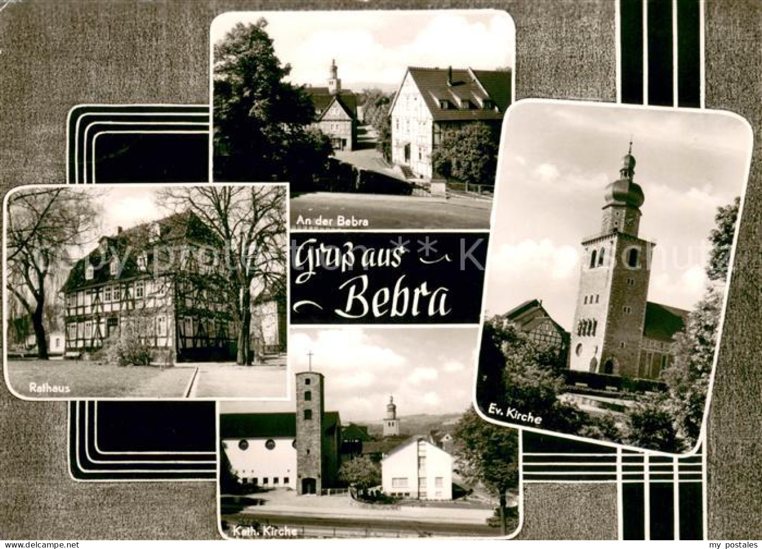 73615743 Bebra Rathaus An Der Bebra Kath Und Ev Kirche Bebra - Bebra