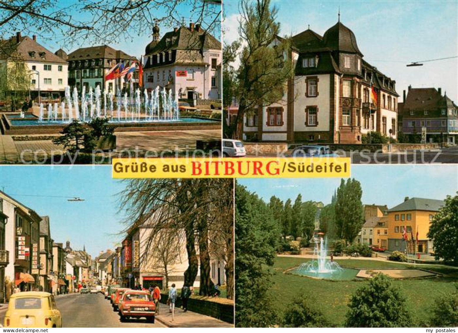 73615719 Bitburg Springbrunnen Ortsansichten Park Bitburg - Bitburg