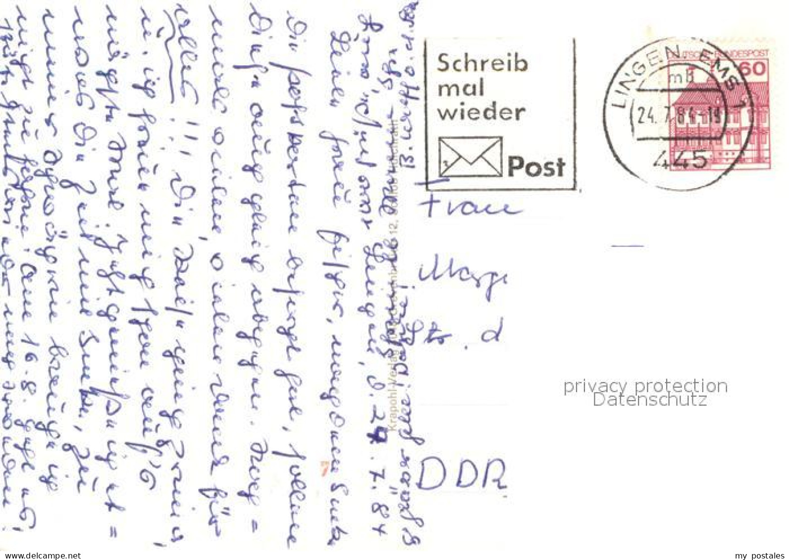 73615635 Lingen Ems Pulverturm Buerostrasse Hist Rathaus Marktplatz Krankenhaus  - Lingen