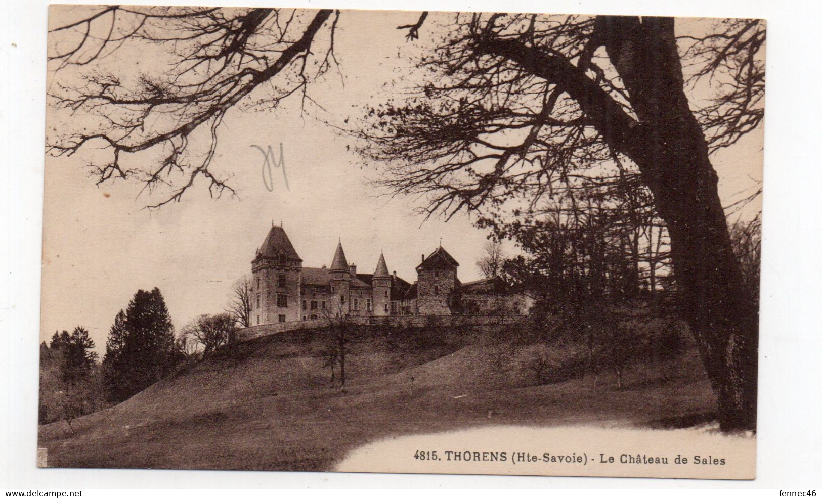 74 - THORENS - Le Château De Sales   (I97) - Thorens-Glières