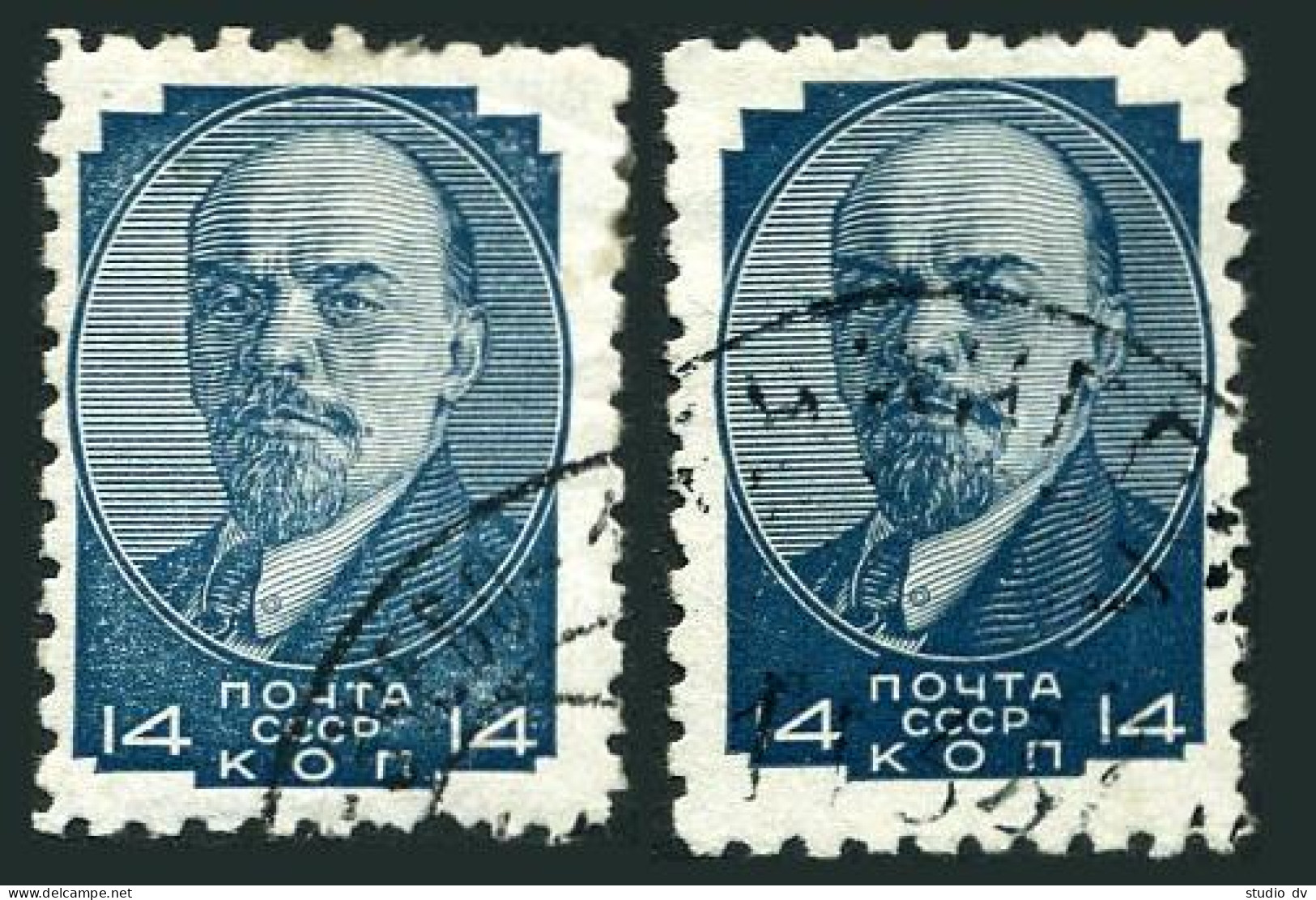 Russia 420a Perf 10,used.Michel 378B. Lenin, 1929. - Usati