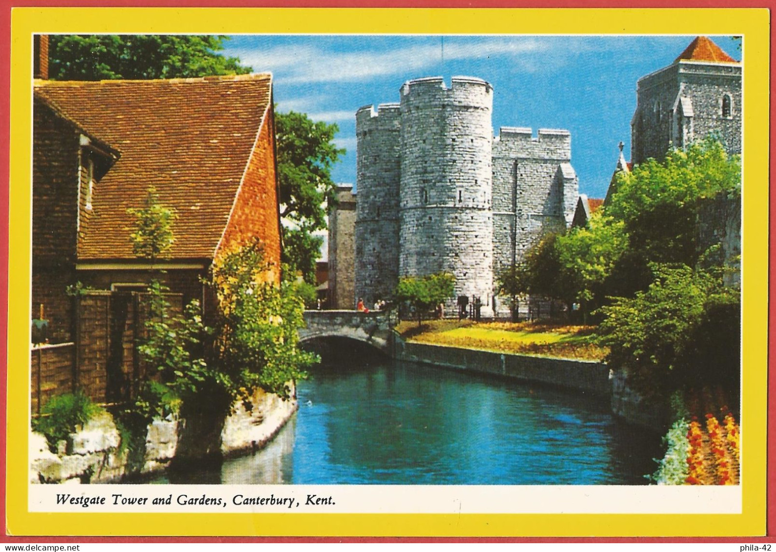 England - Canterbury : Westgate And Gardens - Unwritten Postcard - Very Good Condition - Canterbury