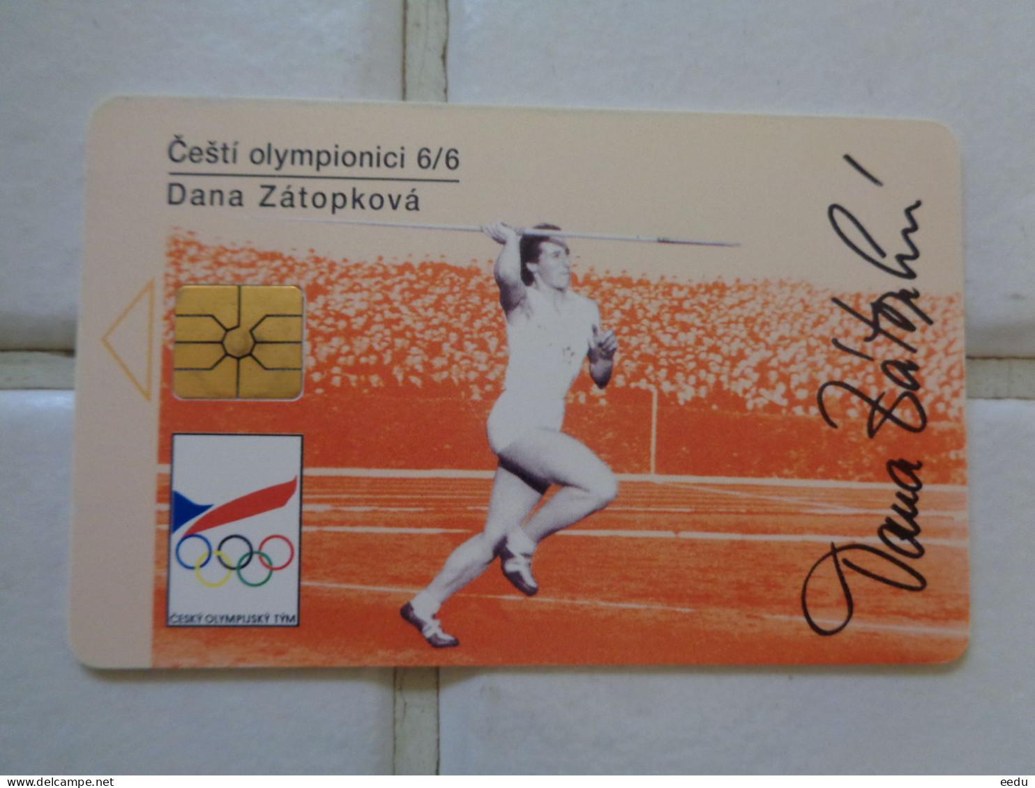 Czech Republic Phonecard - Jeux Olympiques