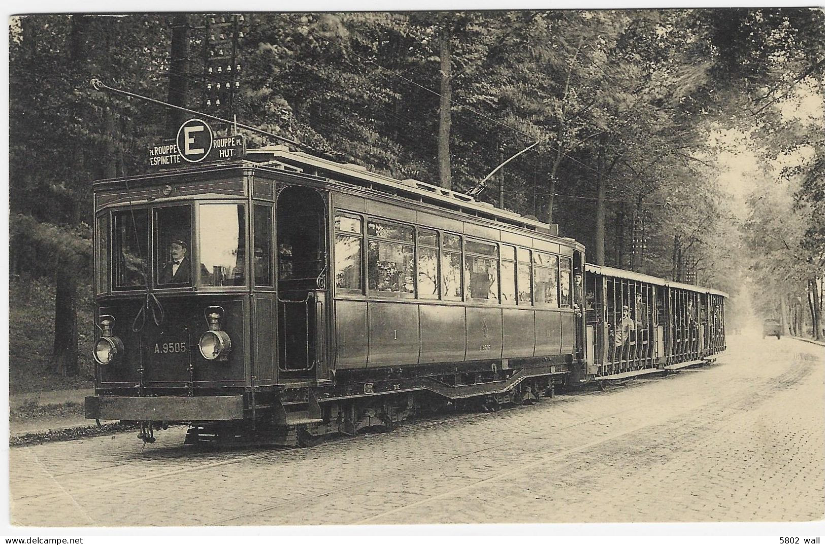 S.N.C.V. Groupe De Bruxelles : Voiture Motrice à Double Boggie - Transport Urbain En Surface