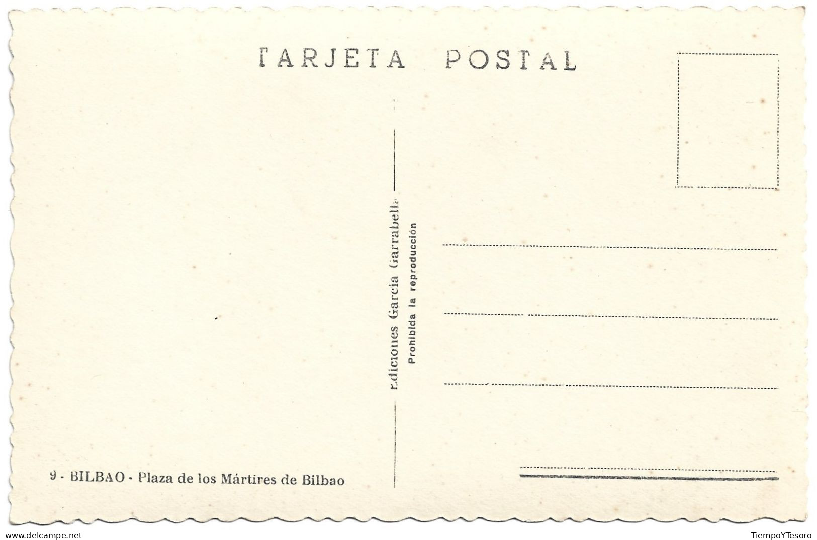 Postcard - Spain, Bilbao, Bilbao Martyrs, N°1282 - Vizcaya (Bilbao)