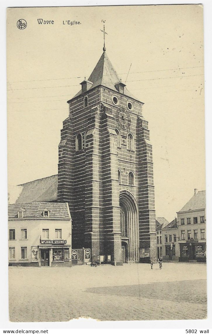 WAVRE : L'église - Wavre