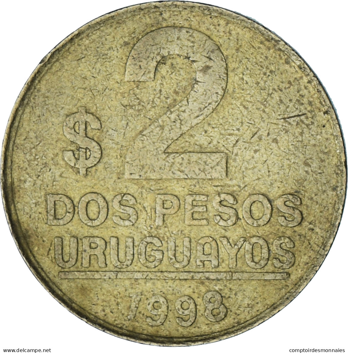 Uruguay, 2 Pesos Uruguayos, 1998 - Uruguay