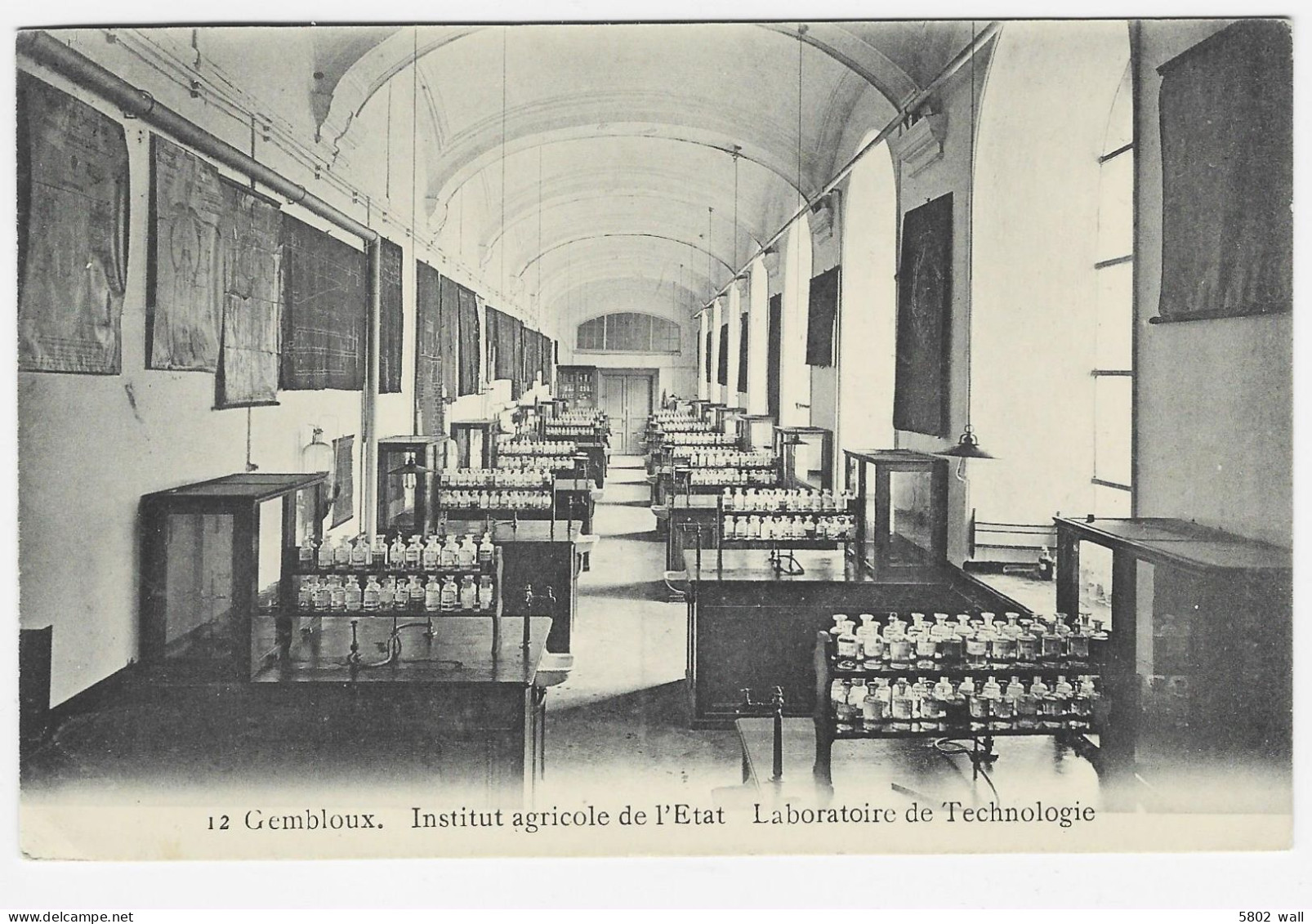 GEMBLOUX : Institut Agricole De L'Etat - Labo De Technologie - 1913 - Gembloux