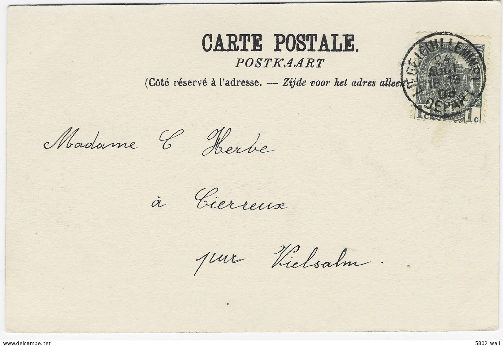 CHAUDFONTAINE : Entrée Du Château De La Rochette (1903) - Chaudfontaine