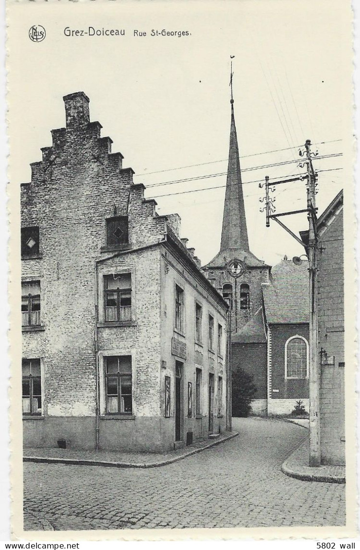 GREZ-DOICEAU : Rue St-Georges - Grez-Doiceau