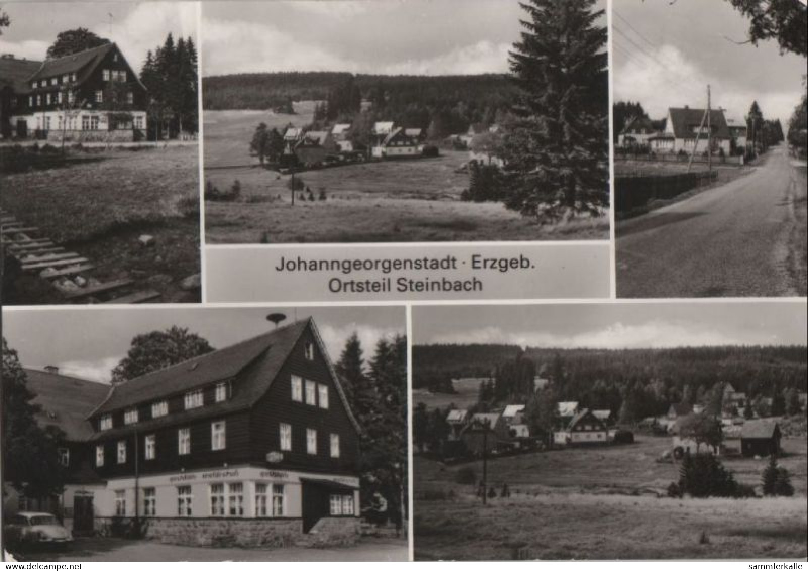 45387 - Johanngeorgenstadt - 5 Teilbilder - 1989 - Johanngeorgenstadt