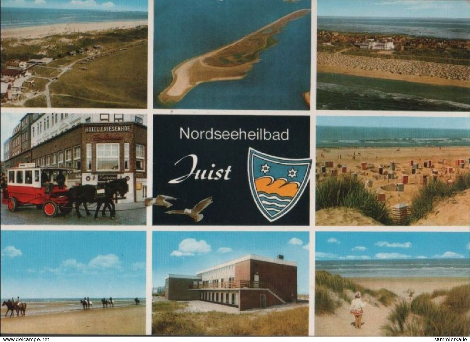 48443 - Juist - 8 Teilbilder - 1973 - Juist