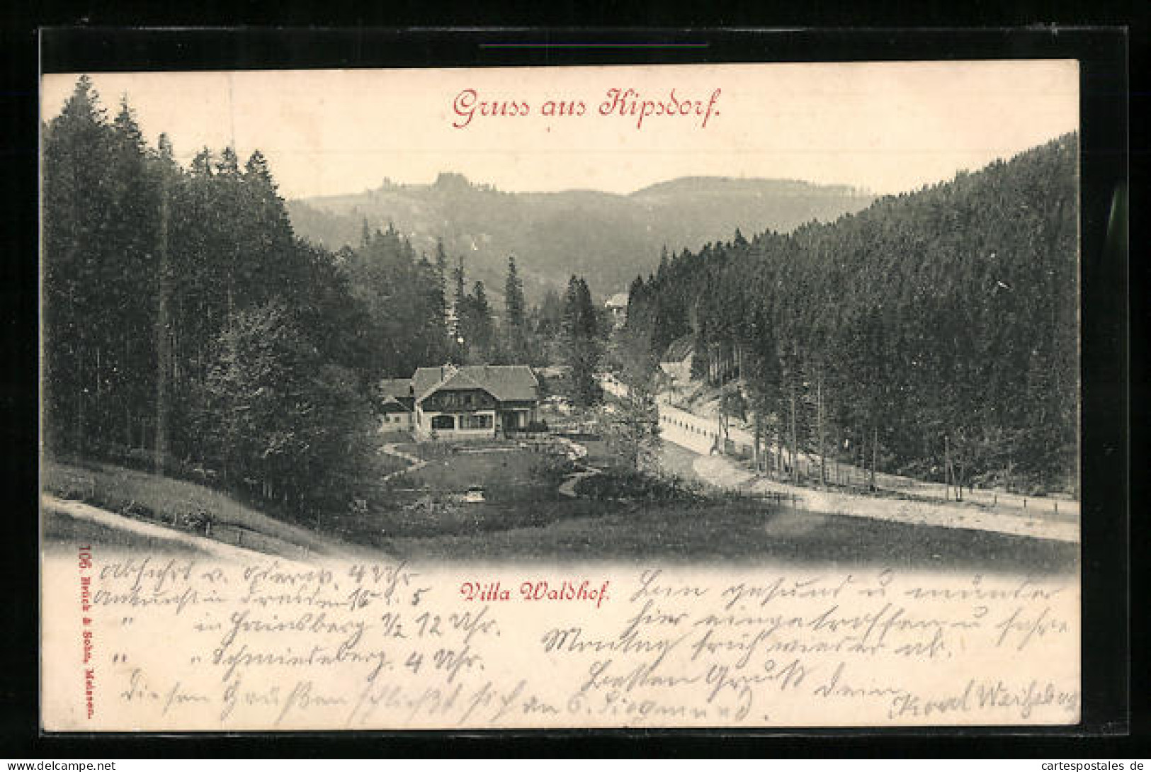 AK Kipsdorf, Villa Waldhof  - Kipsdorf