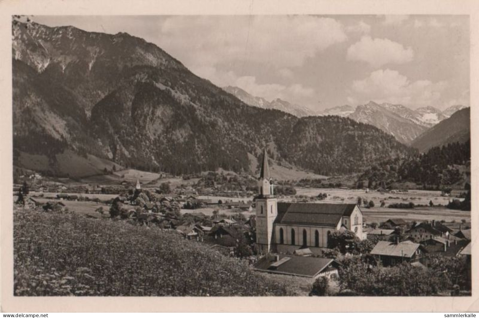 84361 - Bad Oberdorf - Mit Blick Auf Iseler Tal - 1953 - Hindelang