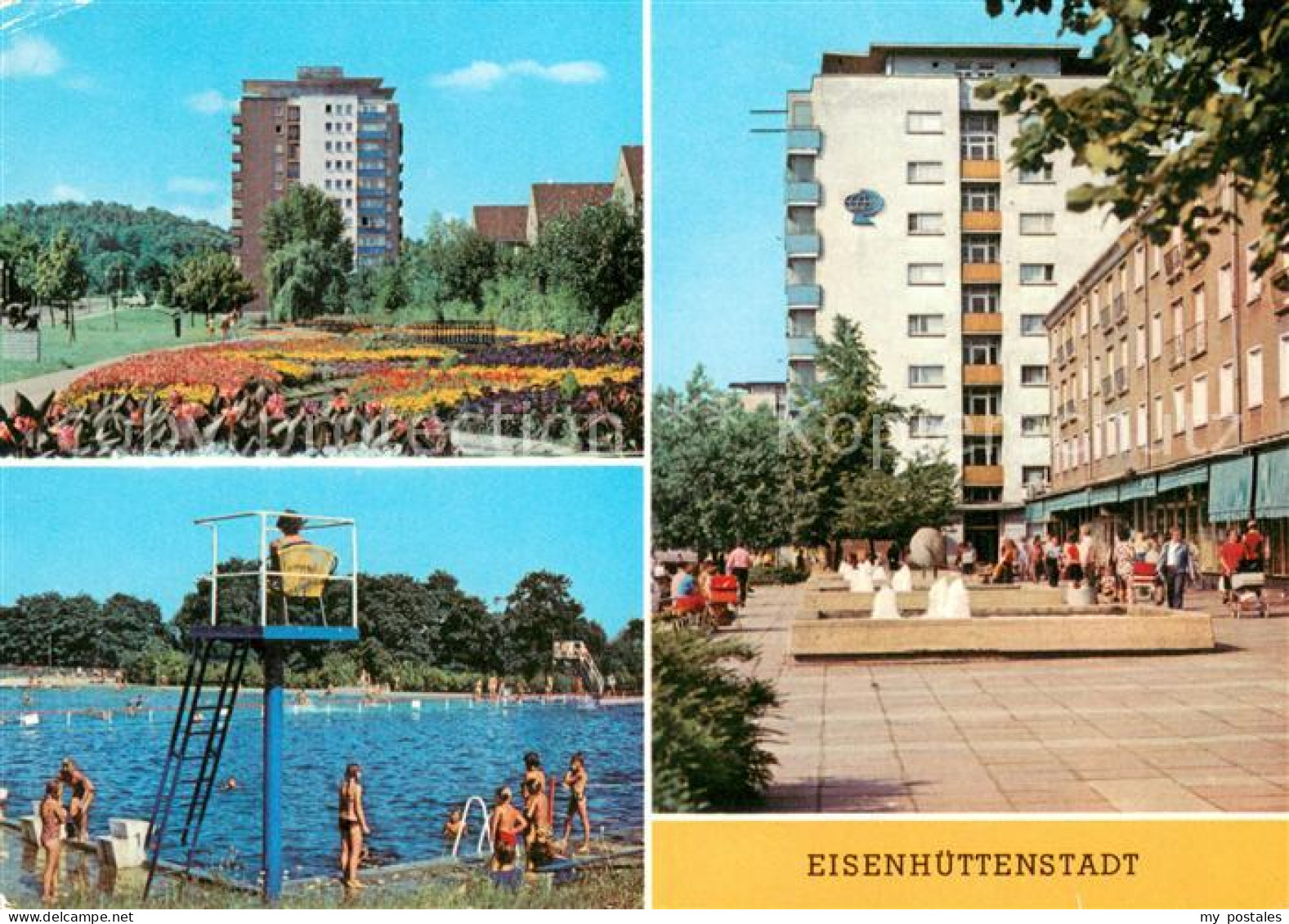 73615540 Eisenhuettenstadt Diehloer Strasse Schwimmbad Leninallee Eisenhuettenst - Eisenhüttenstadt