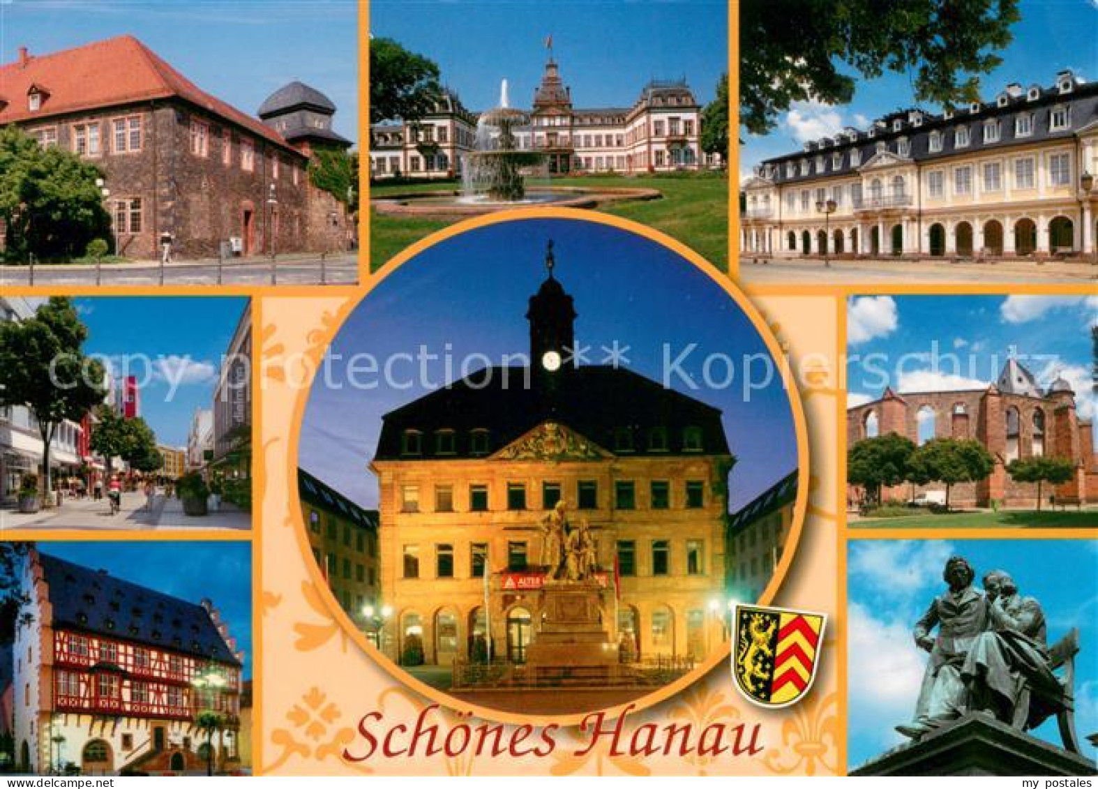 73615519 Hanau Main Schloss Philippsruhe Frankfurter Tor Wilhelmsbad Gebrueder G - Hanau